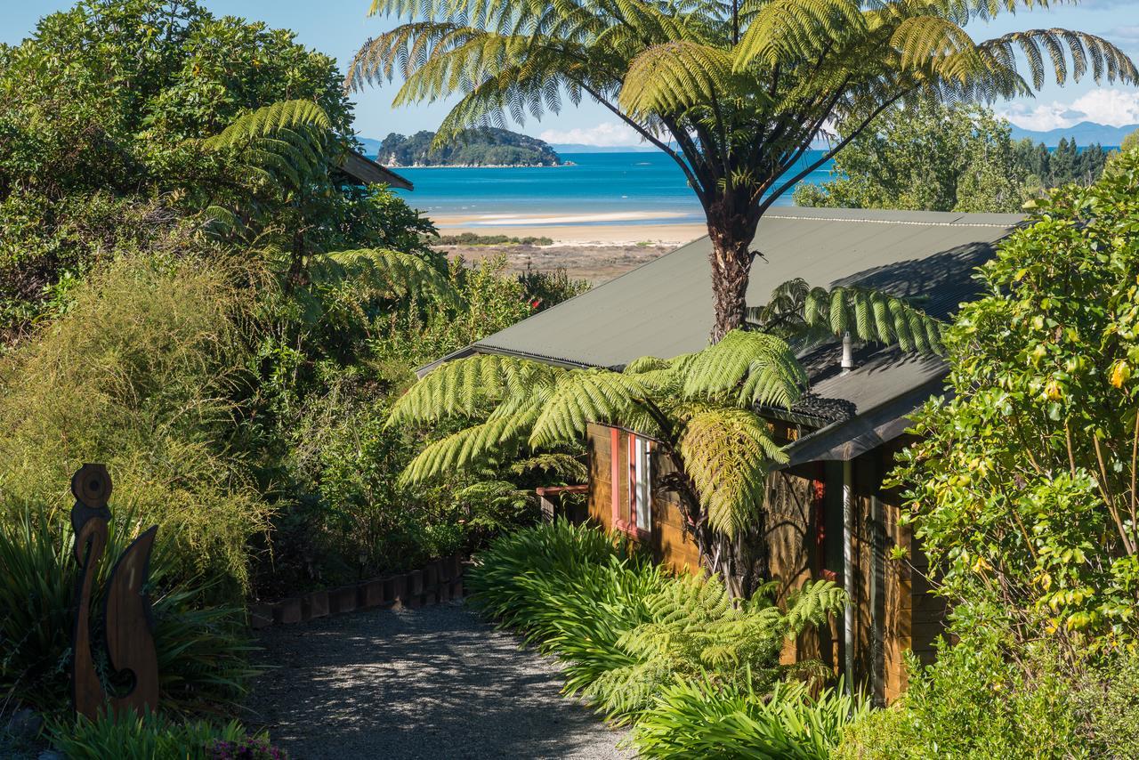 Ocean View Chalets Marahau Exterior foto